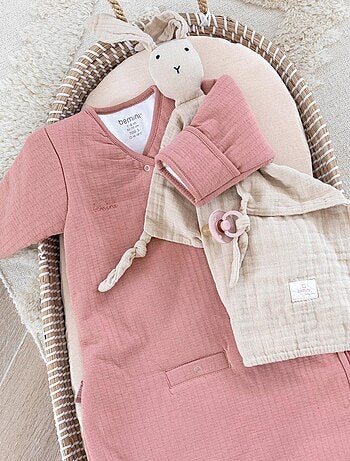 Bemini Gigoteuse avec moufles Pady Tetra Jersey et jersey