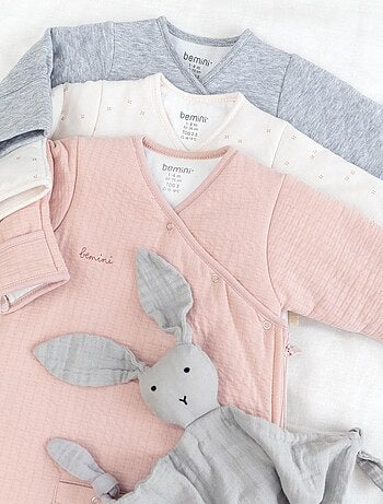 Bemini Gigoteuse avec moufles Pady Tetra Jersey et jersey