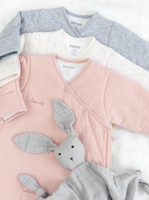 Bemini Gigoteuse avec moufles Pady Tetra Jersey et jersey - Kiabi