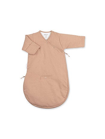 Bemini Gigoteuse avec moufles Pady waffle et jersey bio