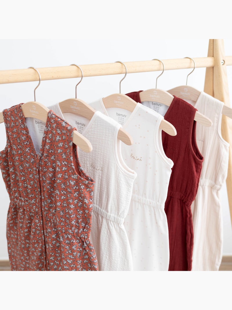 Bemini Gigoteuse jambes séparables Jersey Ecru - Kiabi