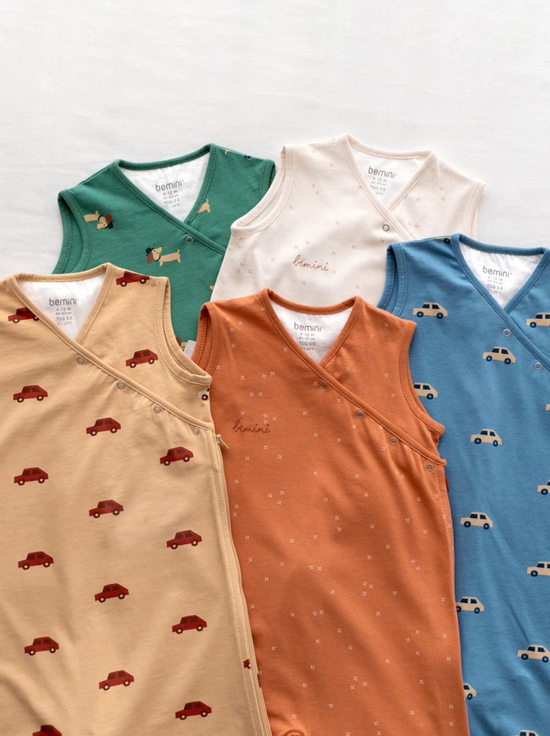 Bemini Gigoteuse jambes séparables Jersey Jaune foncé - Kiabi