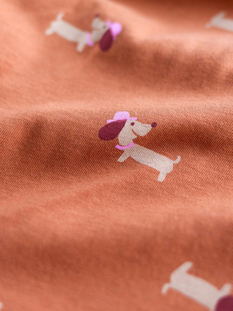 Bemini Gigoteuse jambes séparables Jersey Marron noisette - Kiabi