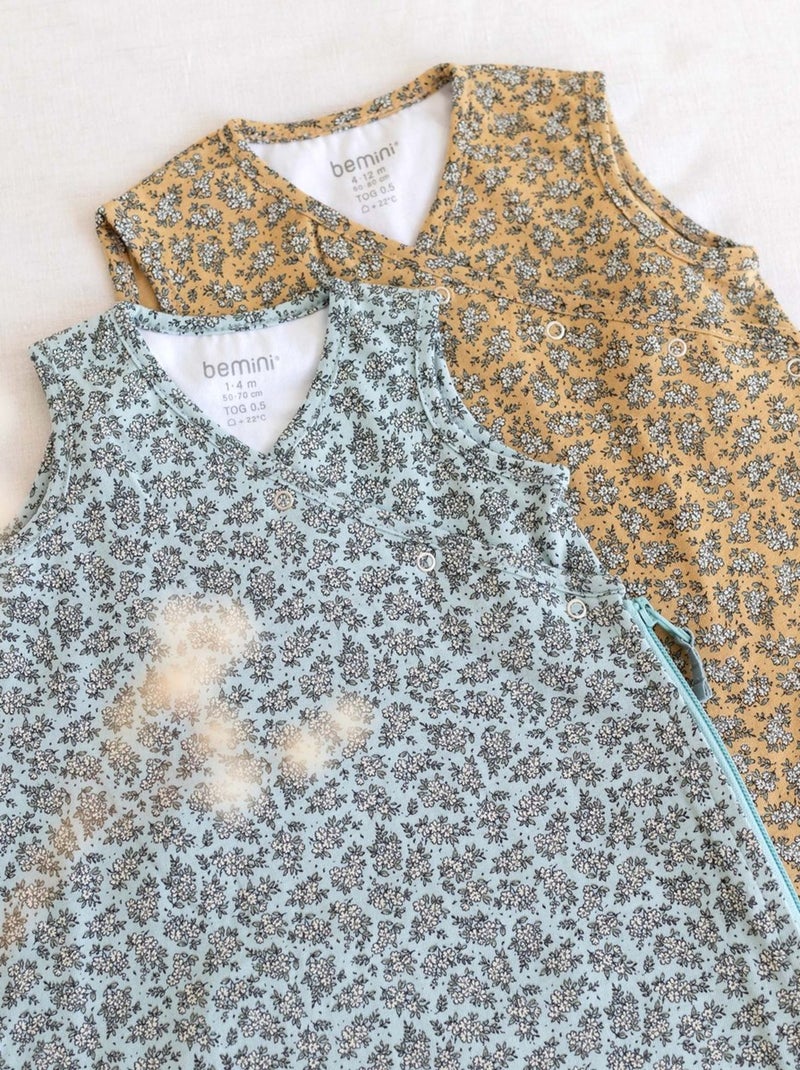 Bemini Gigoteuse jambes séparables Jersey Safran - Kiabi