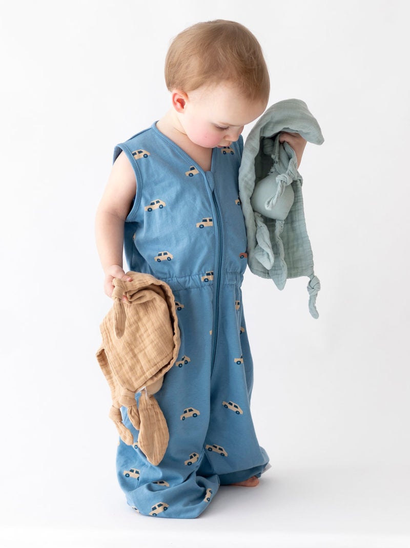 Bemini Gigoteuse jambes séparables Jersey Turquoise - Kiabi