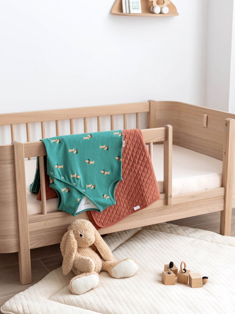 Bemini Gigoteuse jambes séparables Jersey Vert foncé - Kiabi