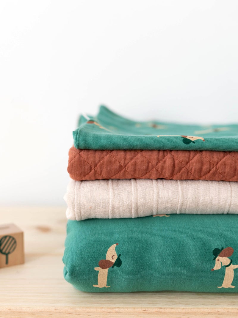 Bemini Gigoteuse jambes séparables Jersey Vert foncé - Kiabi