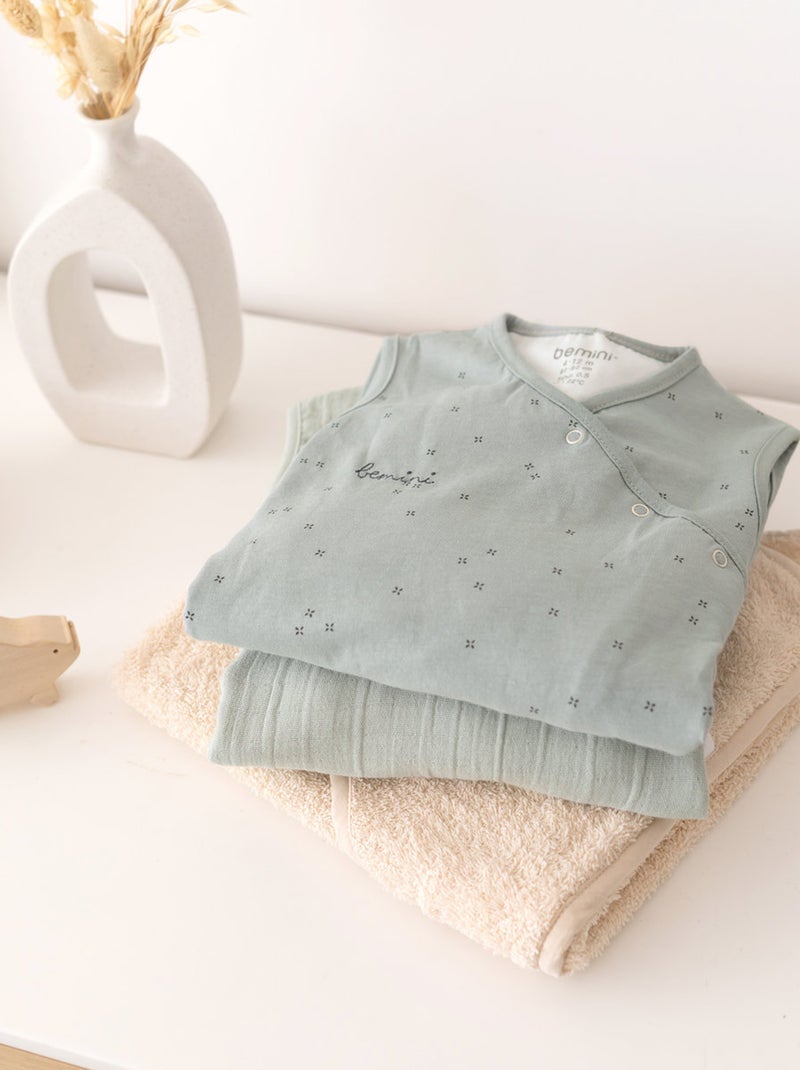 Bemini Gigoteuse jambes séparables Jersey Vert tilleul - Kiabi