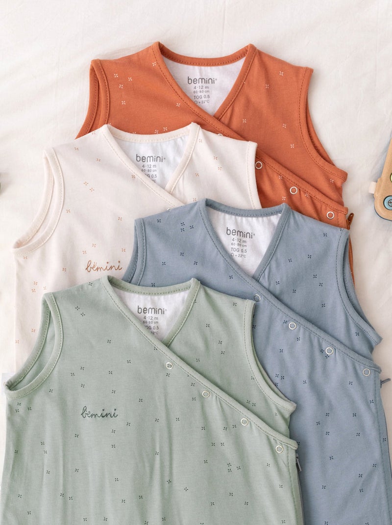 Bemini Gigoteuse jambes séparables Jersey Vert tilleul - Kiabi