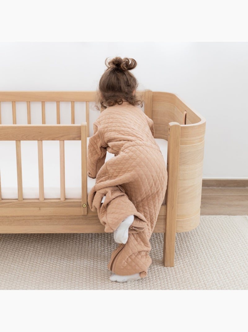 Bemini Gigoteuse jambes séparables Matelassé confort Beige foncé - Kiabi