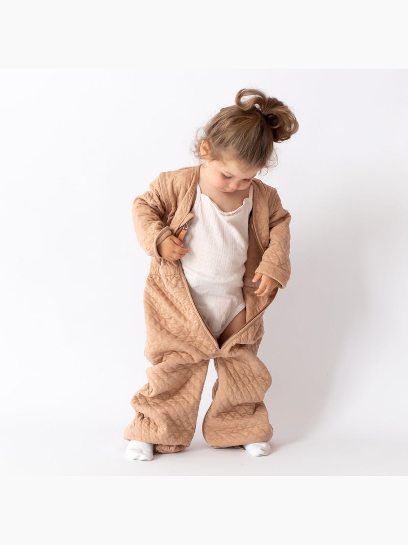 Bemini Gigoteuse jambes séparables Matelassé confort Beige foncé - Kiabi