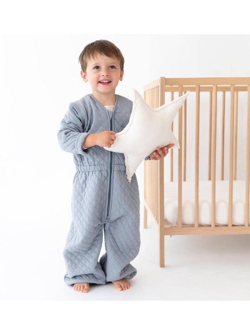 Bemini Gigoteuse jambes séparables Matelassé confort Bleu gris - Kiabi