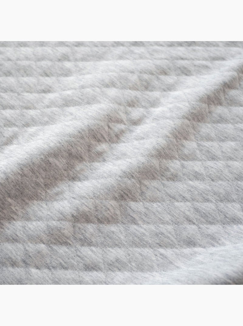Bemini Gigoteuse jambes séparables Matelassé confort Gris chiné - Kiabi