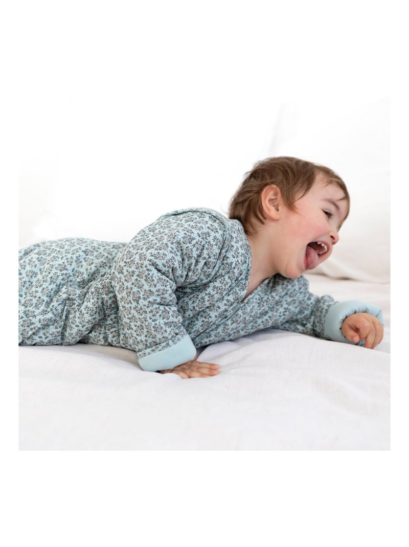 Bemini Gigoteuse jambes séparables Pady jersey et jersey Bleu polaire - Kiabi