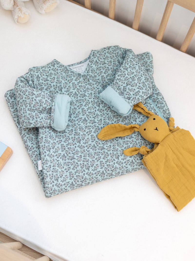 Bemini Gigoteuse jambes séparables Pady jersey et jersey Bleu polaire - Kiabi