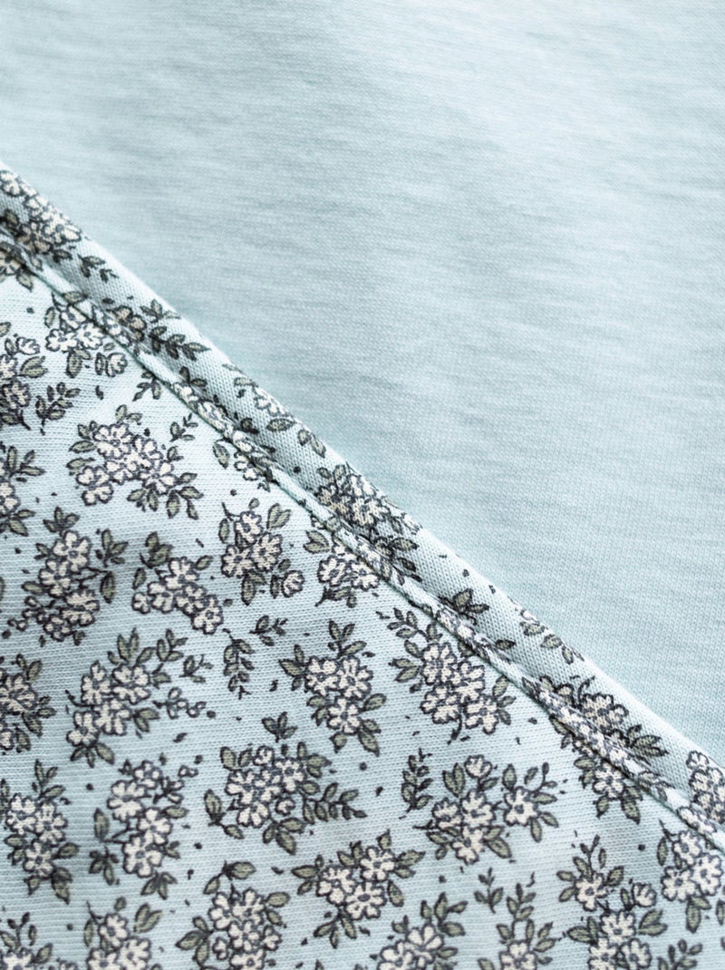 Bemini Gigoteuse jambes séparables Pady jersey et jersey Bleu polaire - Kiabi