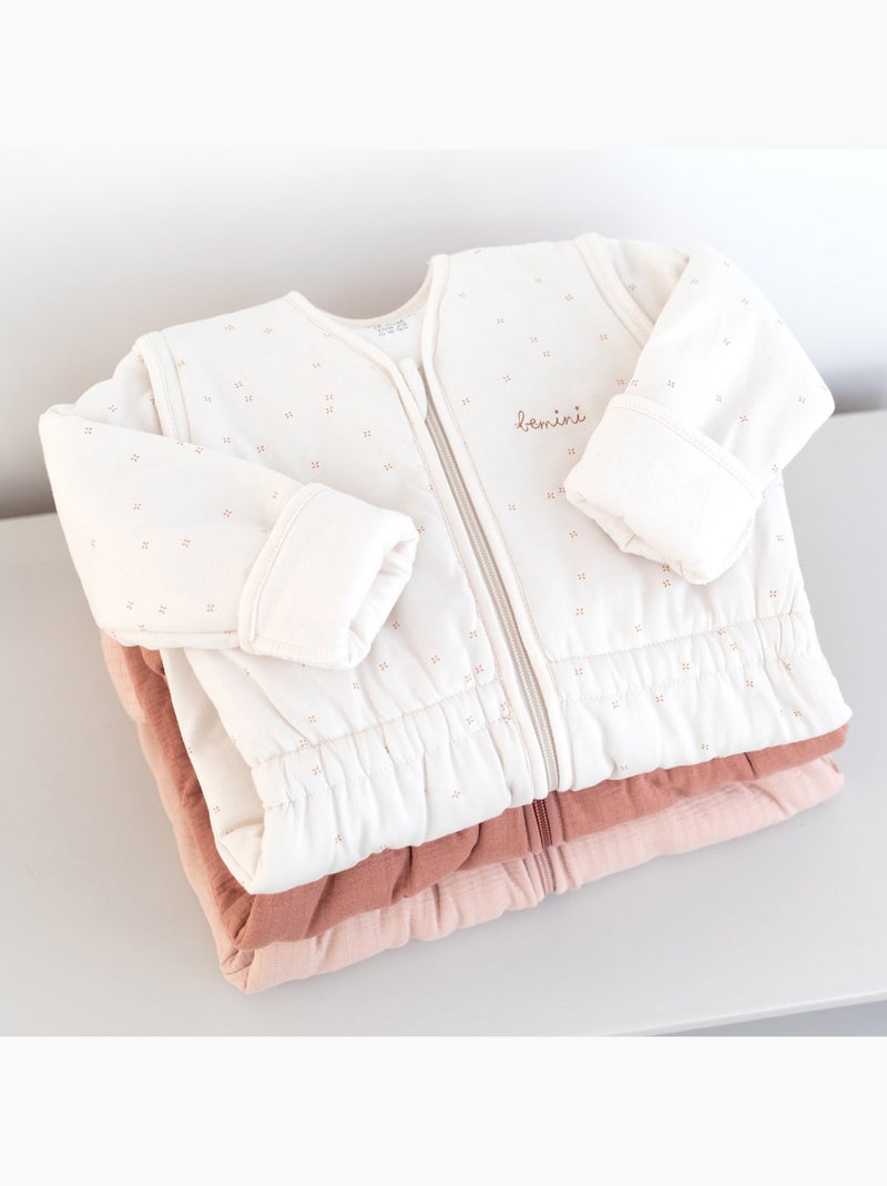 Bemini Gigoteuse jambes séparables Pady jersey et jersey Craie - Kiabi