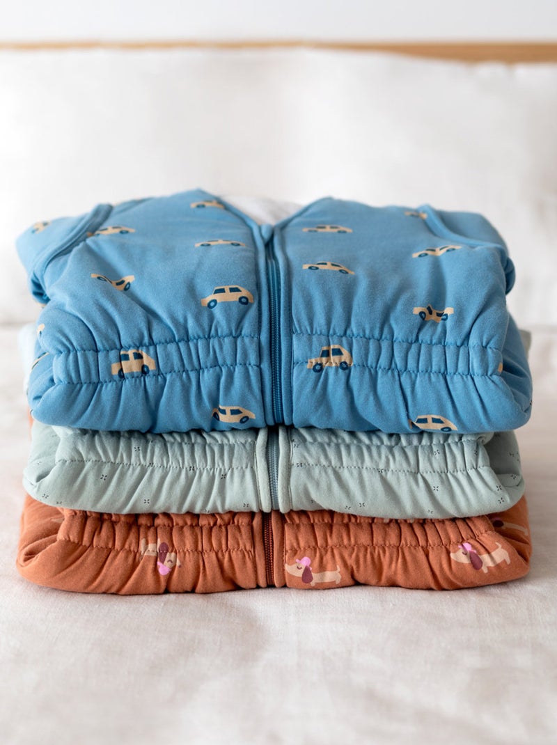 Bemini Gigoteuse jambes séparables Pady jersey et jersey Marron noisette - Kiabi
