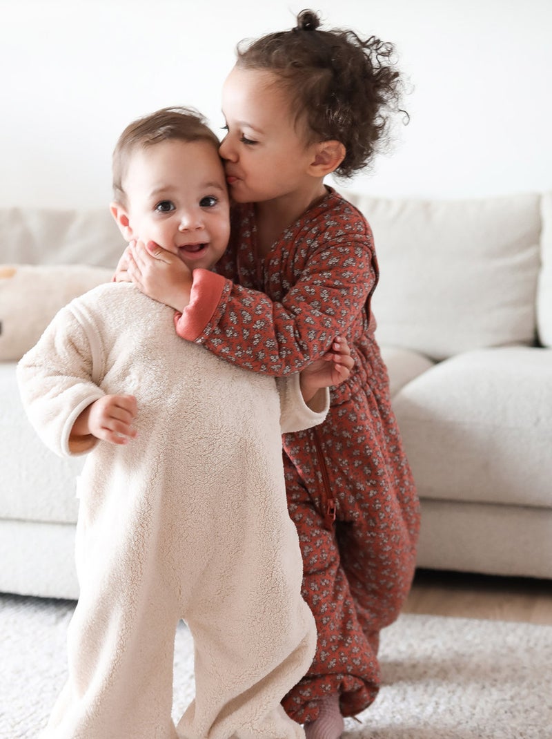 Bemini Gigoteuse jambes séparables Pady jersey et jersey Rouge carmin - Kiabi