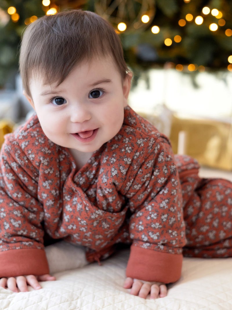 Bemini Gigoteuse jambes séparables Pady jersey et jersey Rouge carmin - Kiabi