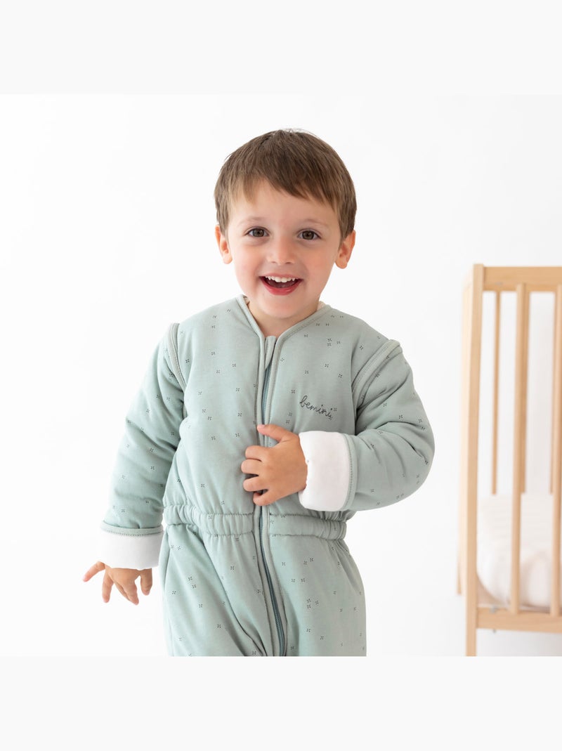 Bemini Gigoteuse jambes séparables Pady jersey et jersey Vert chèvrefeuille - Kiabi