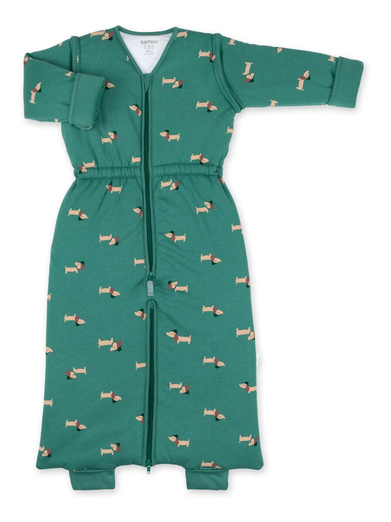 Bemini Gigoteuse jambes séparables Pady jersey et jersey Vert foncé - Kiabi
