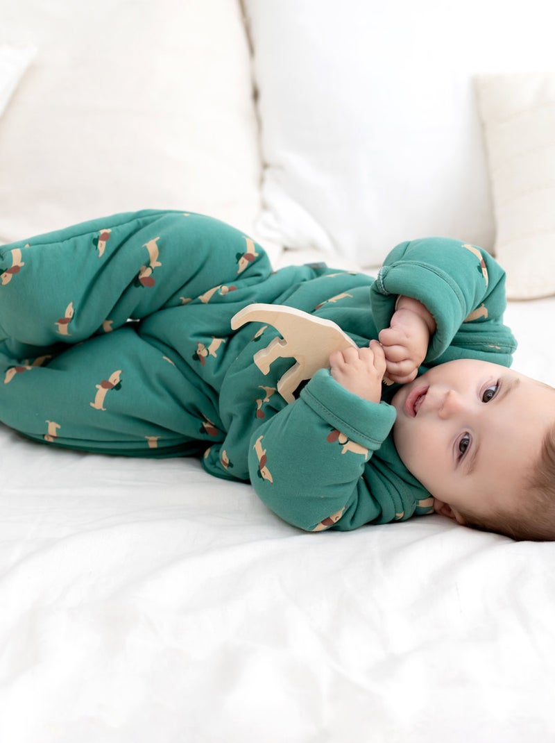 Bemini Gigoteuse jambes séparables Pady jersey et jersey Vert foncé - Kiabi