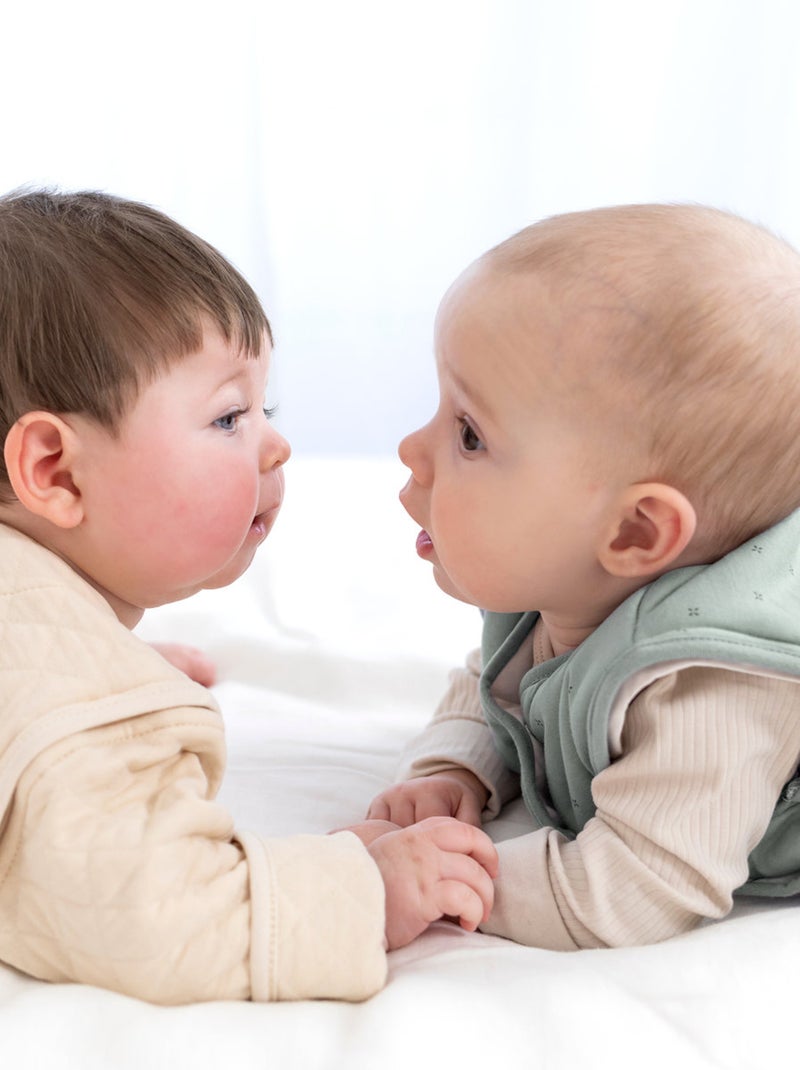 Bemini Gigoteuse jambes séparables Pady jersey et jersey Vert tilleul - Kiabi