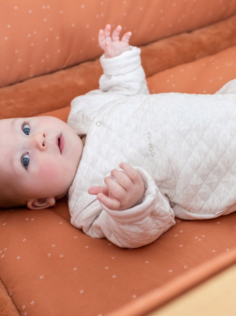 Bemini Gigoteuse jambes séparables Pady quilted jersey Beige grès - Kiabi