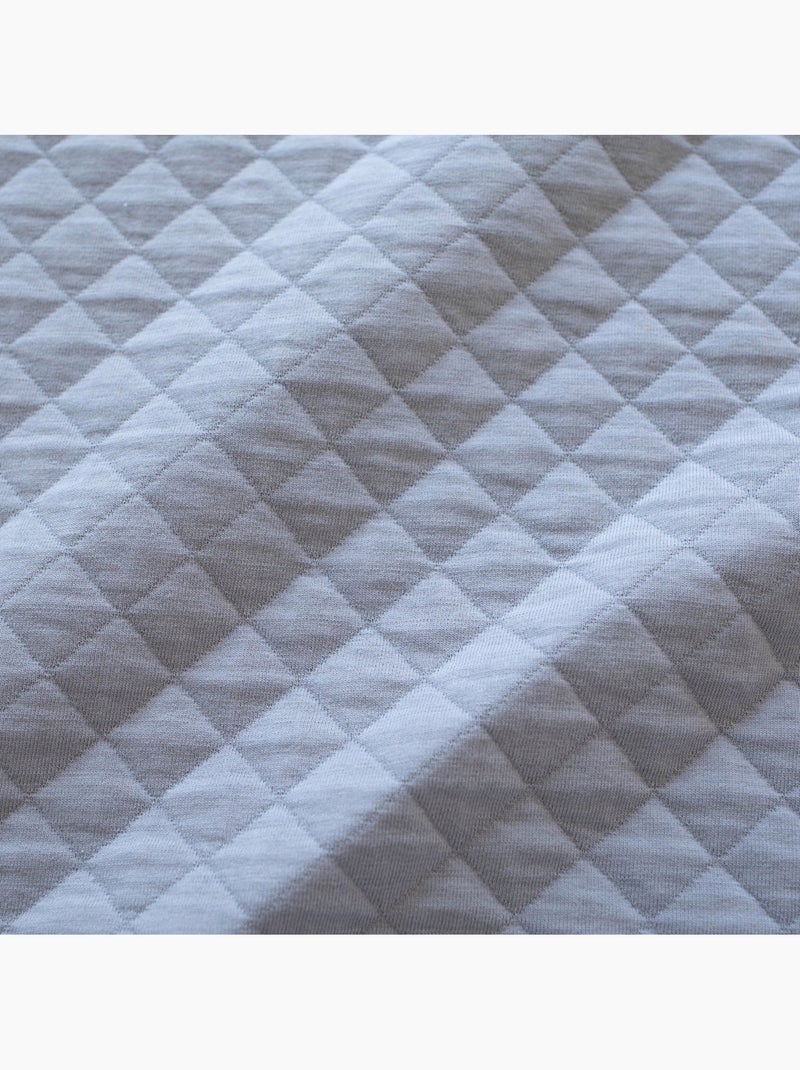 Bemini Gigoteuse jambes séparables Pady quilted jersey Bleu gris - Kiabi