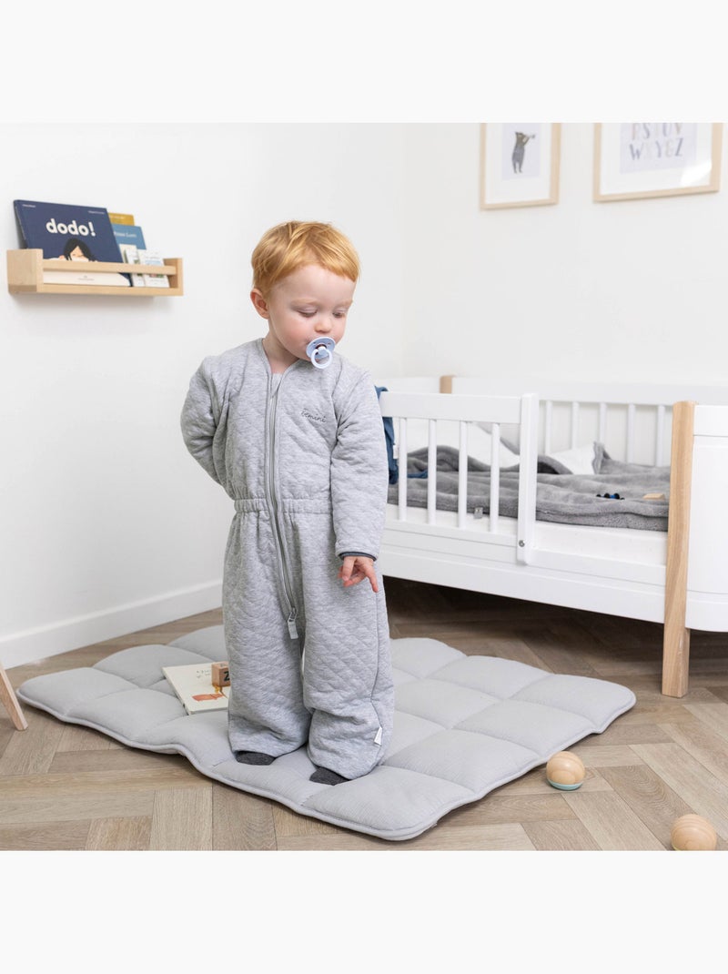 Bemini Gigoteuse jambes séparables Pady quilted jersey Gris chiné - Kiabi
