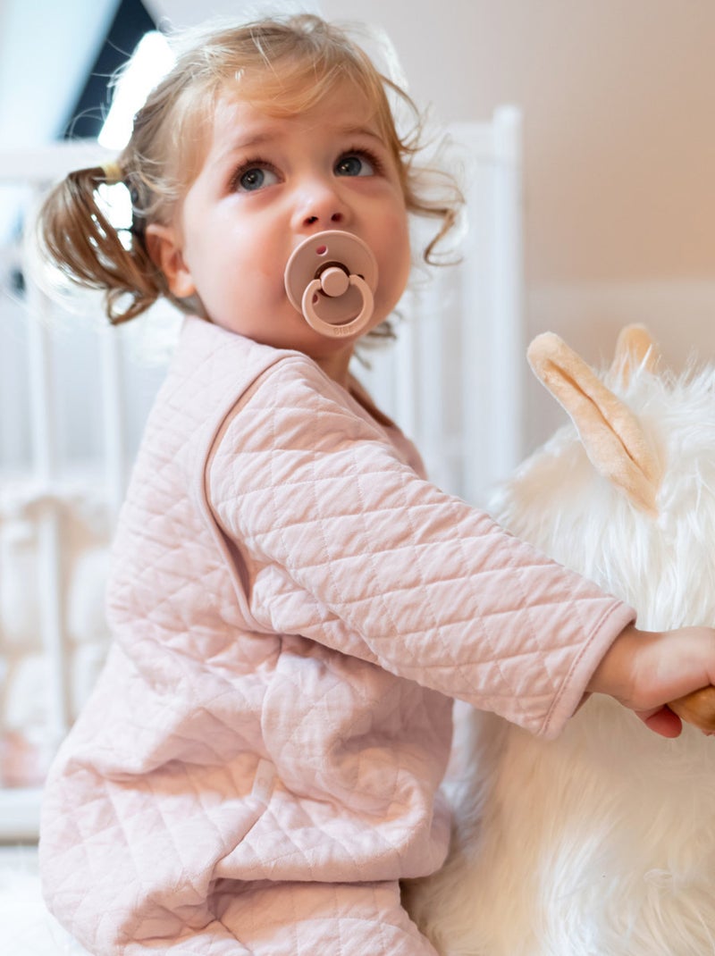 Bemini Gigoteuse jambes séparables Pady quilted jersey Rose clair - Kiabi