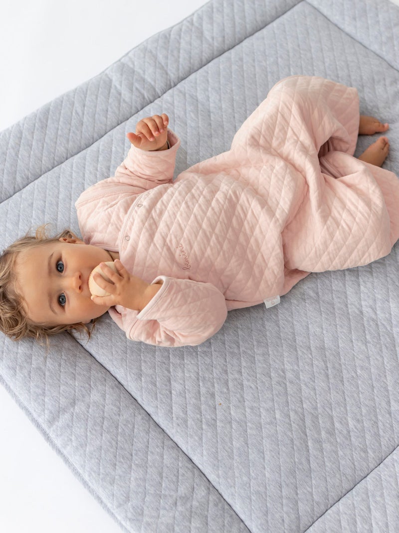 Bemini Gigoteuse jambes séparables Pady quilted jersey Rose clair - Kiabi