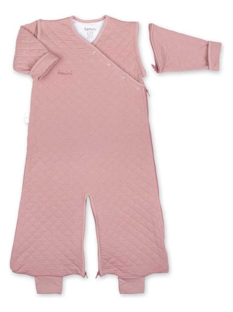 Bemini Gigoteuse jambes séparables Pady quilted jersey Rose foncé - Kiabi