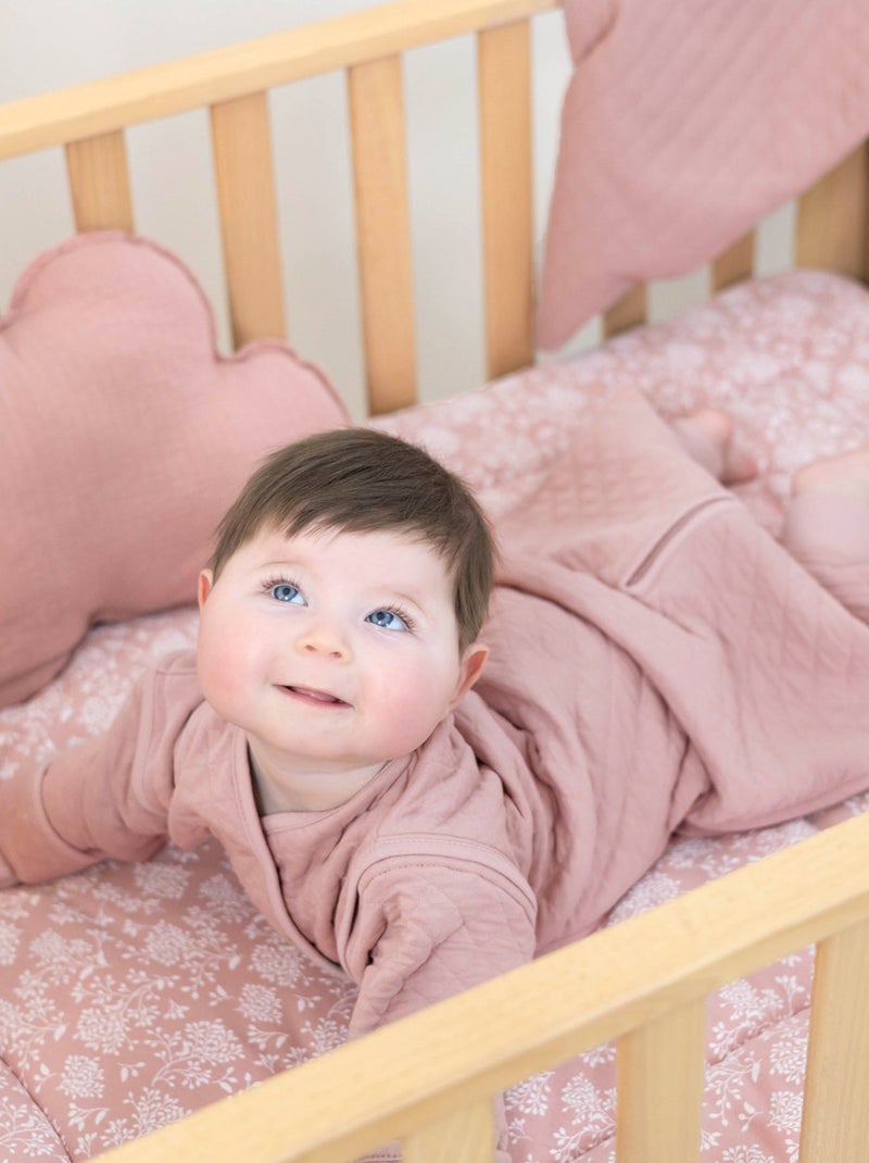 Bemini Gigoteuse jambes séparables Pady quilted jersey Rose foncé - Kiabi