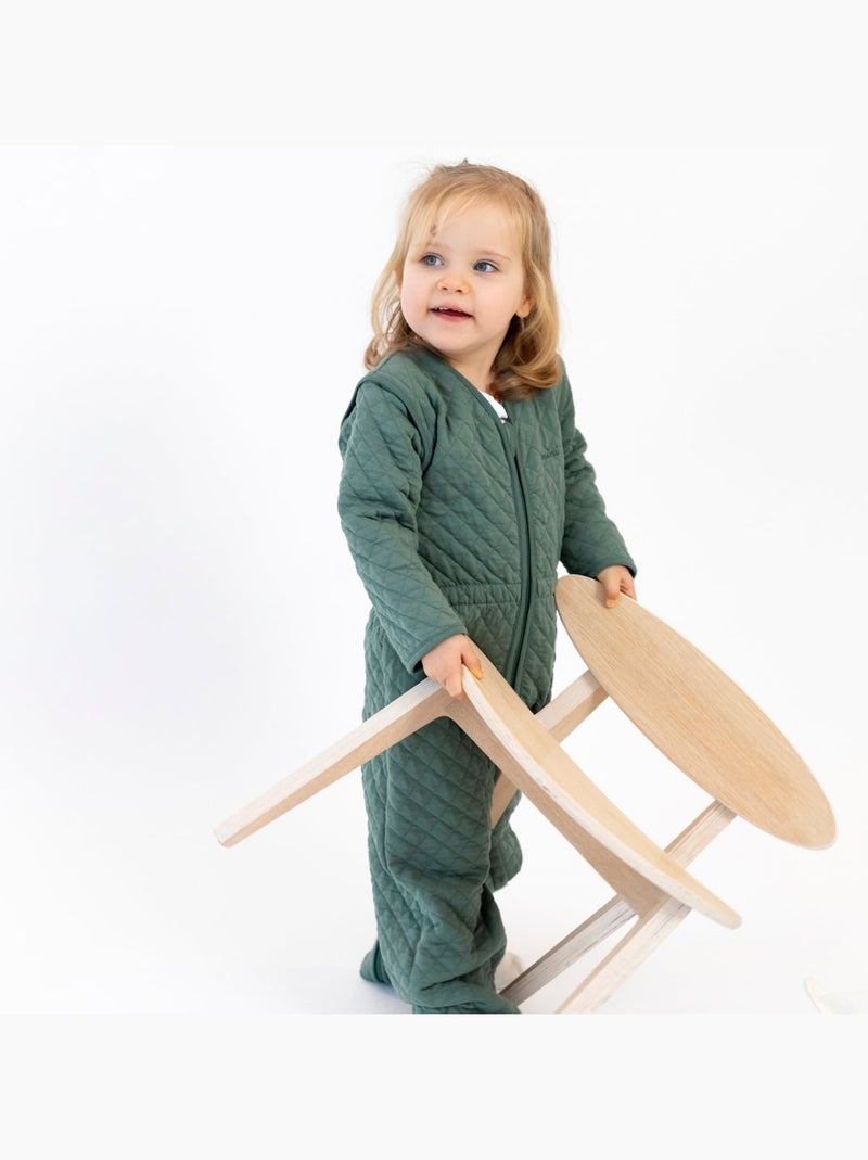 Bemini Gigoteuse jambes séparables Pady quilted jersey Vert foncé - Kiabi