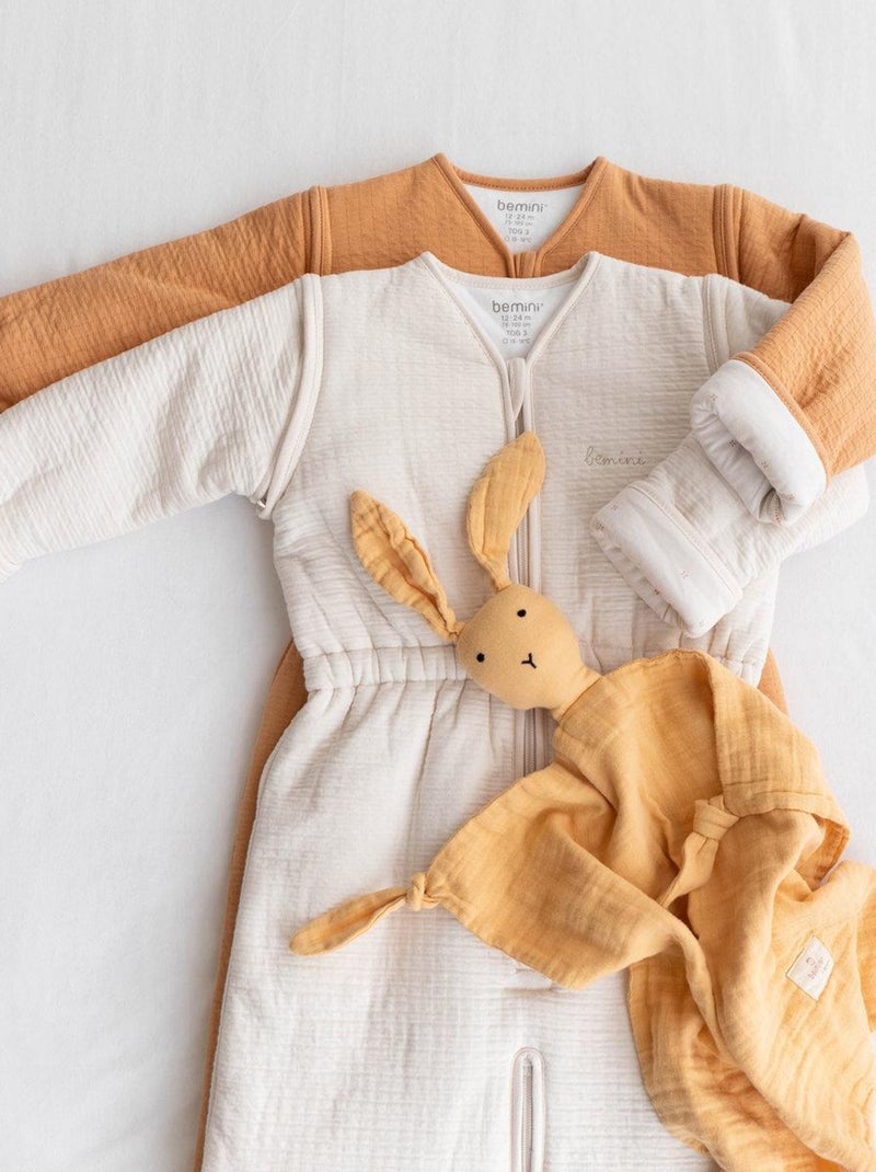 Bemini Gigoteuse jambes séparables Pady tetra Jersey et jersey Blanc cassé - Kiabi