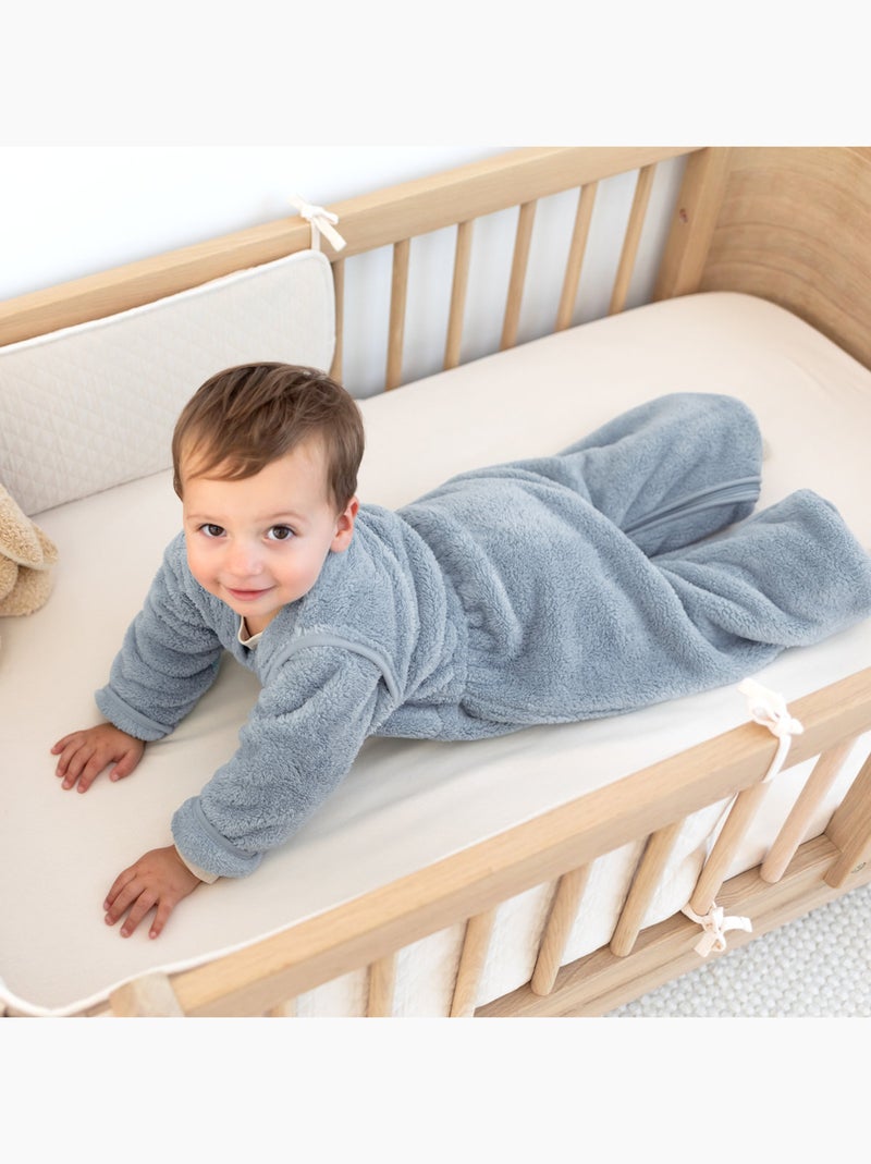 Bemini Gigoteuse jambes séparables Softy Bleu gris - Kiabi