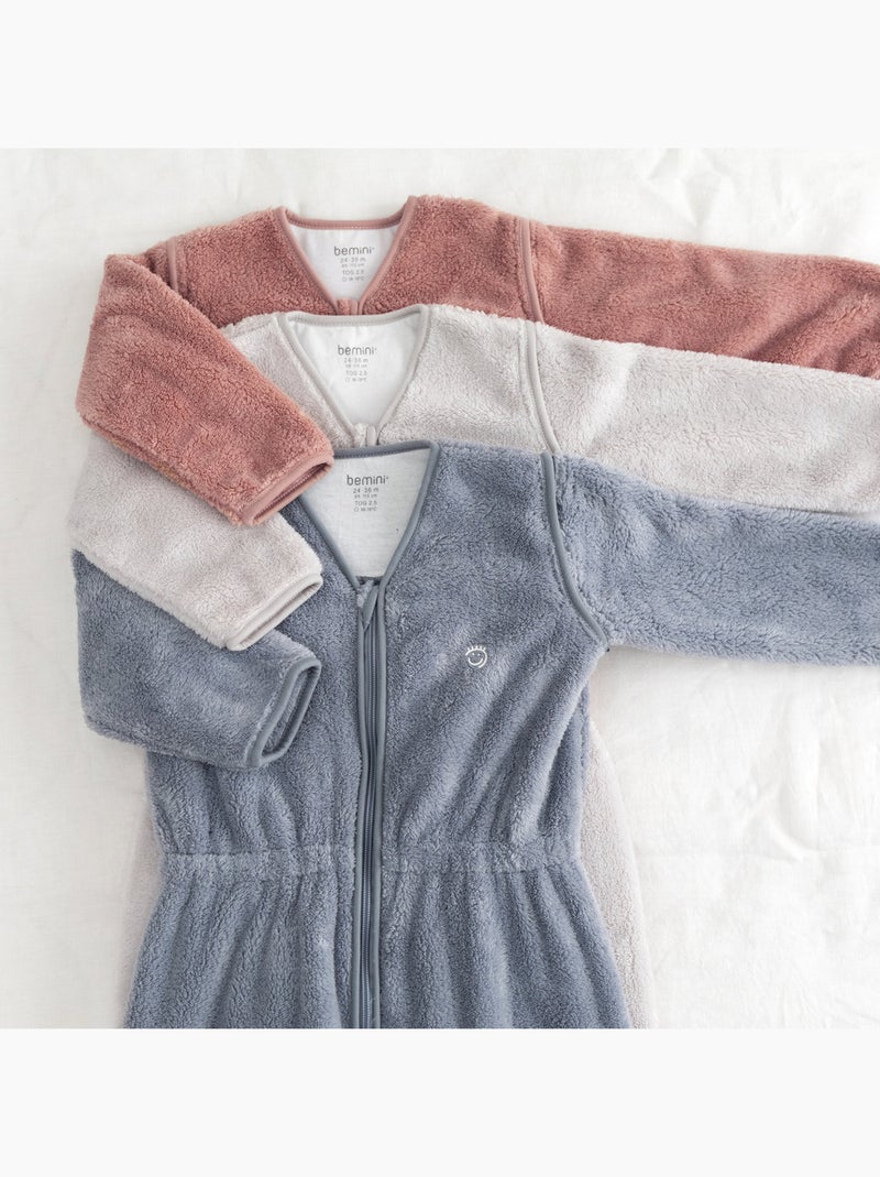 Bemini Gigoteuse jambes séparables Softy Bleu gris - Kiabi