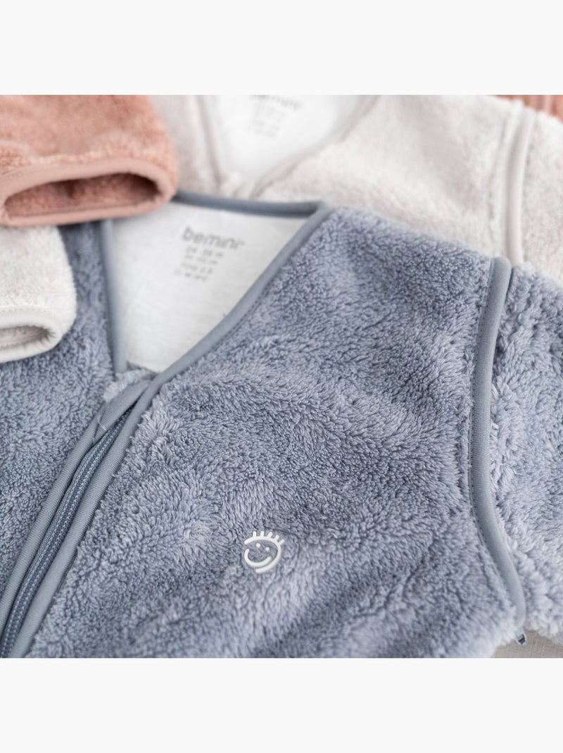 Bemini Gigoteuse jambes séparables Softy Bleu gris - Kiabi