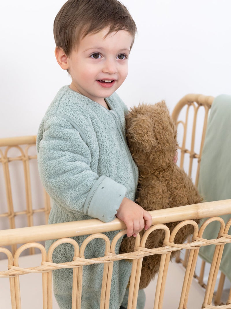 Bemini Gigoteuse jambes séparables Softy et jersey Vert chèvrefeuille - Kiabi