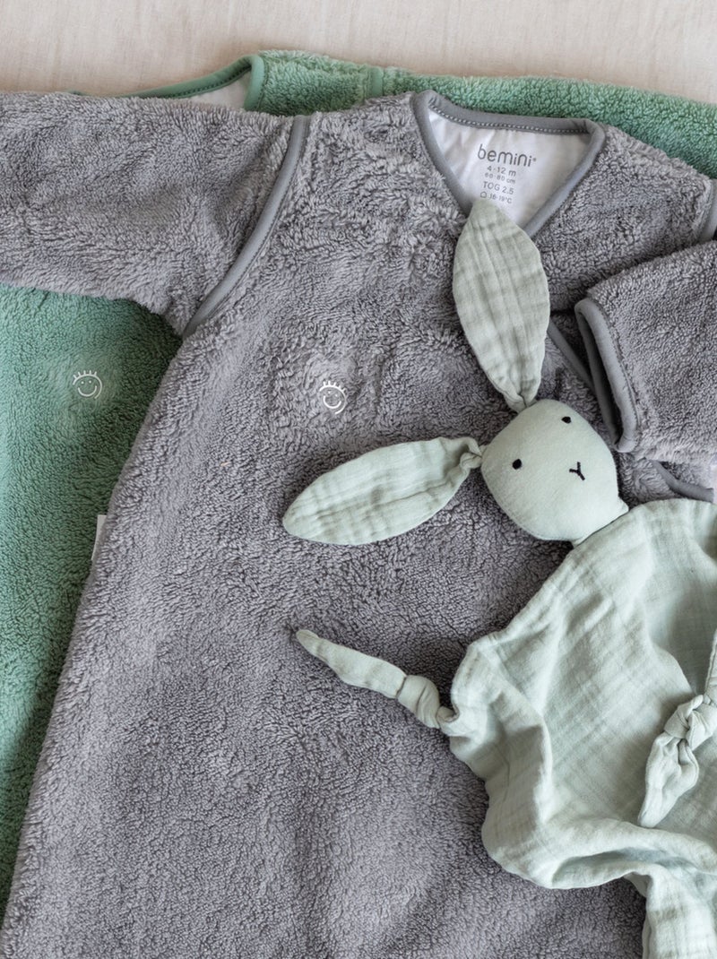 Bemini Gigoteuse jambes séparables Softy Gris - Kiabi