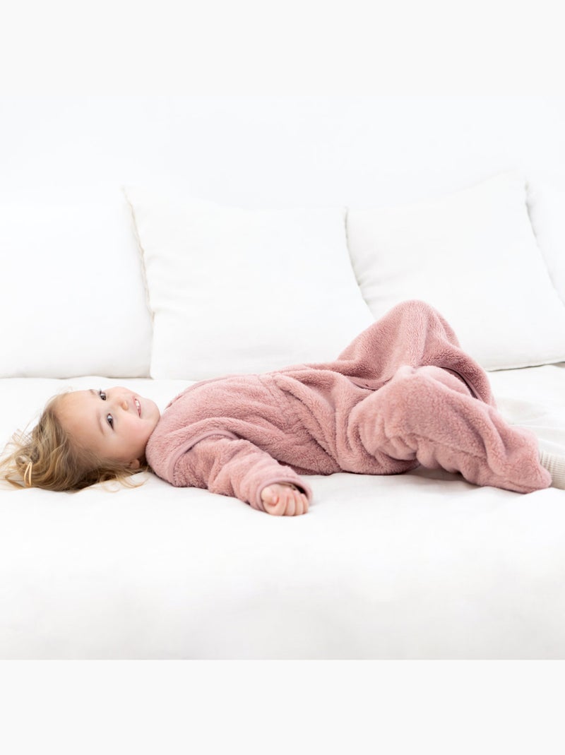 Bemini Gigoteuse jambes séparables Softy Vieux rose - Kiabi