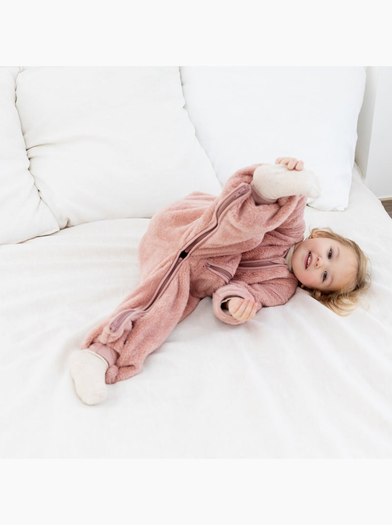 Bemini Gigoteuse jambes séparables Softy Vieux rose - Kiabi
