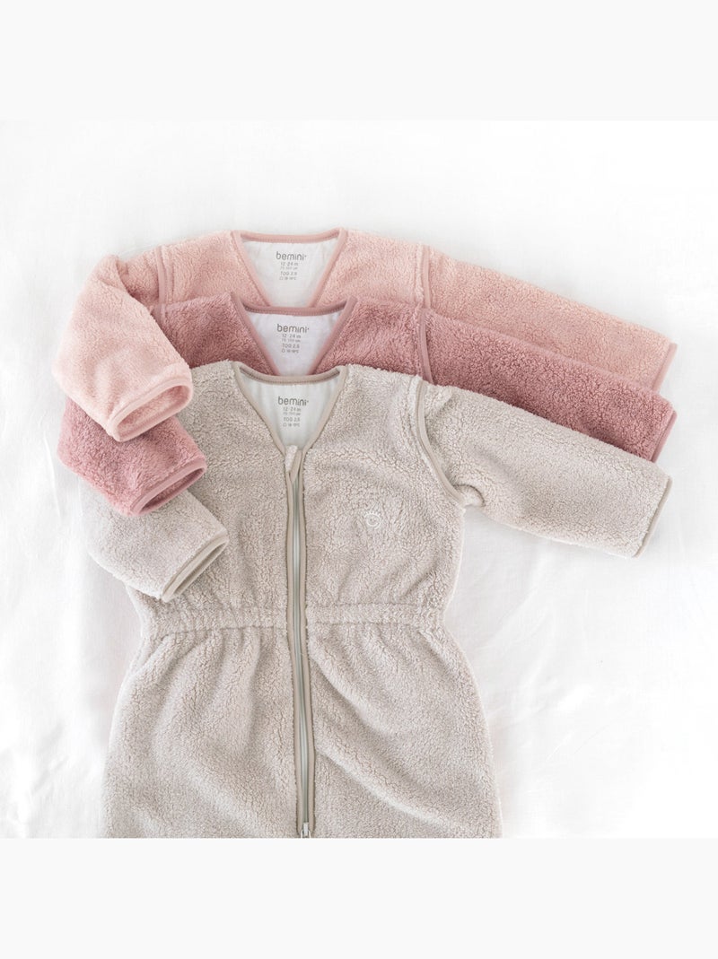 Bemini Gigoteuse jambes séparables Softy Vieux rose - Kiabi