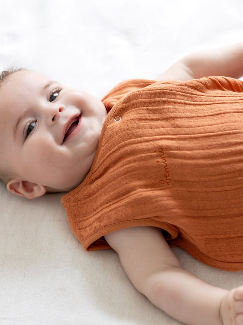 Bemini Gigoteuse jambes séparables Swaddle Orange mandarine - Kiabi