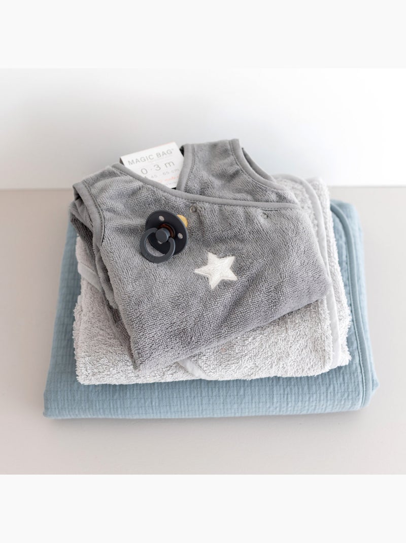 Bemini Gigoteuse sans manches Bamboo Gris souris - Kiabi