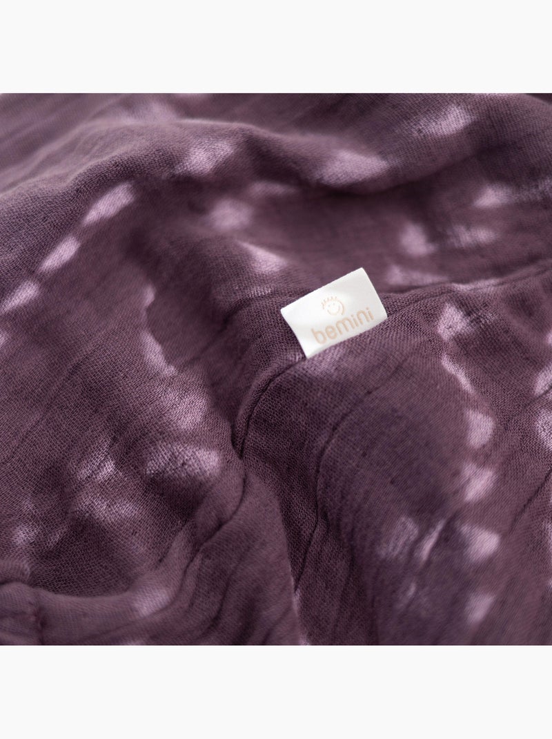 Bemini Gigoteuse sans manches Gaze de bambou Mauve - Kiabi