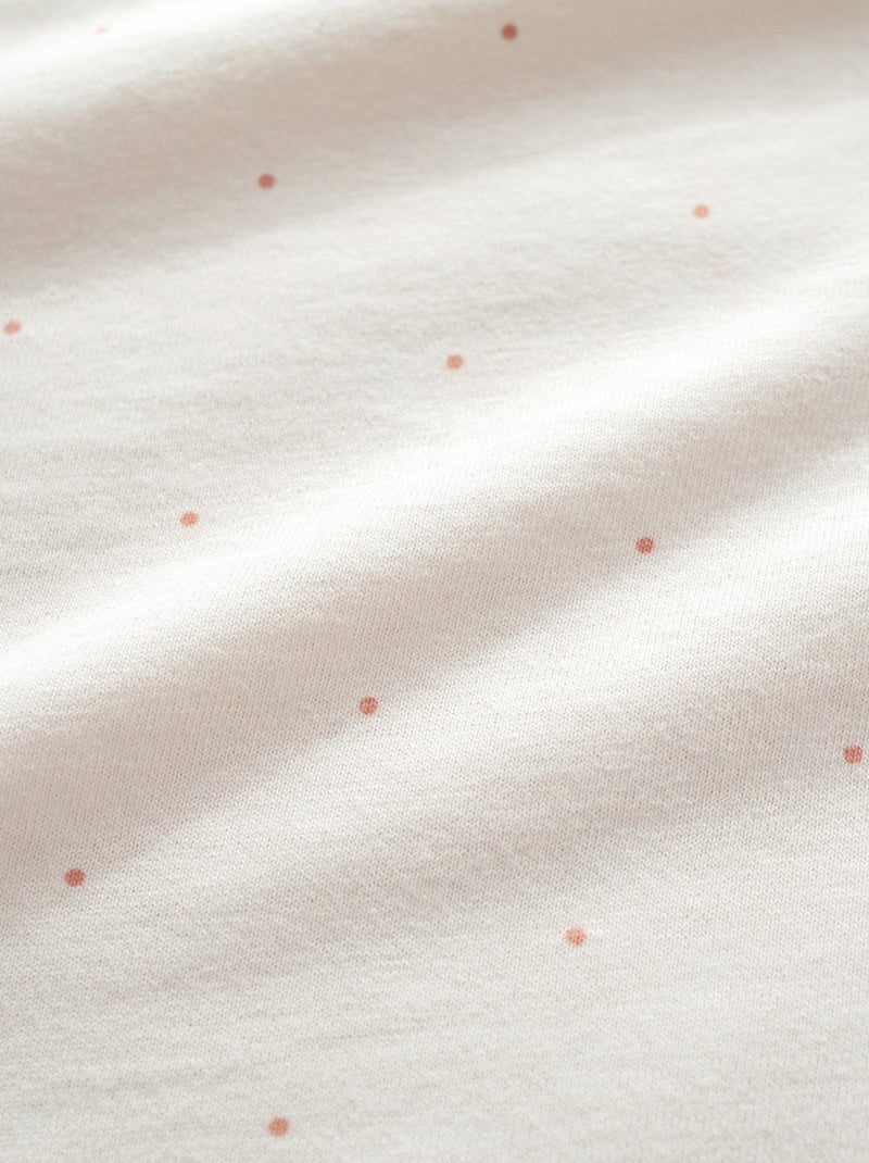 Bemini Gigoteuse sans manches Jersey d’été Ecru - Kiabi