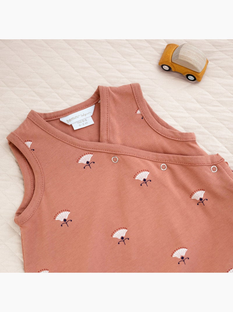 Bemini Gigoteuse sans manches Jersey d’été Terracotta - Kiabi